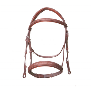 Brides en cuir de qualité supérieure pour les courses de chevaux et l'équitation - Product Image 1
