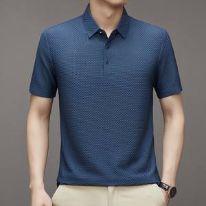 Camisas de Vestir para Hombre OEM/ODM, Polo 2024, Nuevas Llegadas, Camisa Polo de Manga Corta para Hombre, Camisa Polo de Alta Calidad para Hombre - Product Image 5