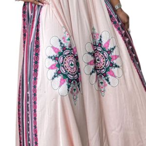 Robe longue rose Ivy à imprimé floral sans manches, élégante, pour femme, mode décontractée, tenue de soirée, style bohème - Product Image 6
