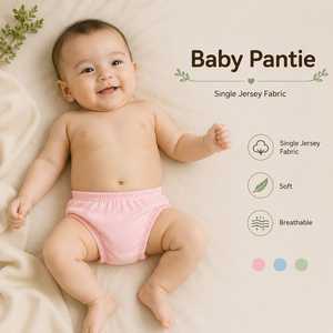 Calzones de Algodón de Colores Sólidos para Niñas y Niños Pequeños - Product Image 3