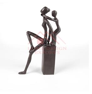 Sculpture polie moderne 2025 meilleur vendeur décor de maison et de jardin Sculpture en métal cadeaux et artisanat accessoires de décoration pour la maison - Product Image 6