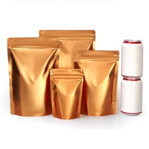 Emballage plastique OEM/ODM sur mesure, design et couleurs modernes, sacs scellés sur 8 côtés, refermables, haute barrière alimentaire avec fermeture éclair. - Product Image 6