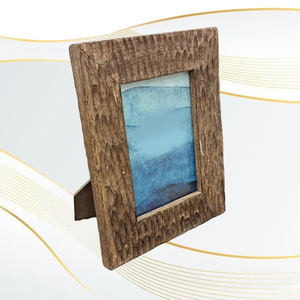 Cadre photo moderne en bois minimaliste, finition lisse, pour table, bureau, maison, style de décoration intérieure contemporain et épuré - Product Image 2