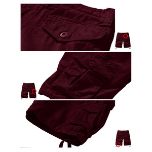Skin-Friendly Cargo Shorts For Men's Sporty Look New Product Arrived Good And Skin-Friendly Cargo Shorts For Men's - Product Image 5