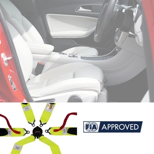 Cinta Fluorescente para Arnés FIA 8853 2016 TBRACING OEM ODM, Diseño Ligero de Alta Tensión, Marca Personalizada, Venta al Por Mayor - Product Image 2