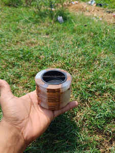 Madkhan en bois élégant et traditionnel avec bol en résine d'oud infusée, parfum arabe apaisant, espaces de détente à la maison et ambiance du Ramadan - Product Image 6