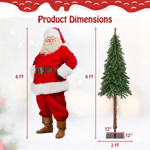 Pre-Lit Artificial Christmas <b>Tree</b> 6 Feet with 442 <b>Branch</b> Tips and 175 Lights - Product Image 5