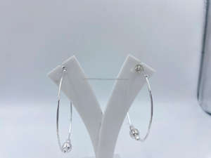 Pendientes colgantes de tuerca de Plata de Ley 925 al mejor precio, diseño clásico chapado en oro, hipoalergénico para orejas sensibles para fiestas - Product Image 2