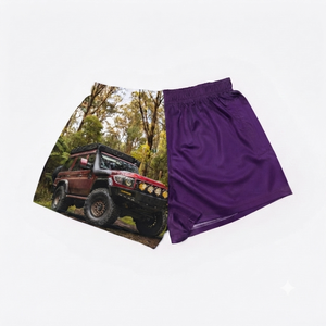 Pantalones Cortos Deportivos Personalizados de Australia, 100% Poliéster, Cómodos, con Estampado Digital, Antibacterianos, Cintura Elástica, para Hombre - Product Image 6