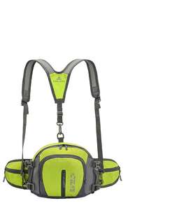 Riñonera Deportiva de Gran Capacidad para Fitness, con Cierre de Cremallera, para Correr, Senderismo al Aire Libre, con Bolsillo para Móvil y Botella - Product Image 2