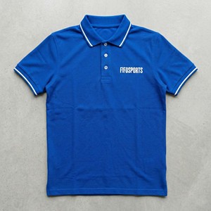 Impression de logo personnalisée en relief pour chemises, vêtements de sport pour hommes en coton tricoté 100% premium, anti-plis, manches courtes, service OEM - Product Image 1
