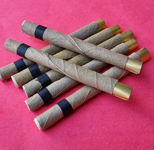 Rollos de hoja de palma de ébano natural, suministro de fábrica a granel, producto de gran oferta, hoja al mejor precio del mercado, incluso quema lenta de calidad - Product Image 3