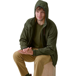 Custom Thermal Waterproof Windproof Breathable <b>Hooded</b> Zipper Outdoor Winter Wear Softshell <b>Rain</b> Coat Men's Softshell <b>Jacket</b> - Product Image 6