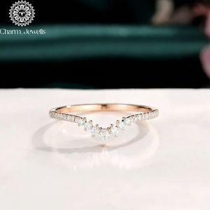 Charm Jewells Rose Gold Plated Moissanite Cushion Cut Prong Setting IGI Certified 3 GM Classic Women's Engagement <b>Ring</b> - Product Image 1