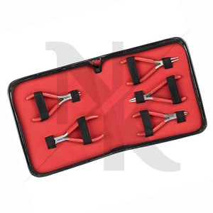 Best Quality Jewelry Pliers Kit 05 Piece Jewelry Making Tools Chain Flat Side <b>Cutter</b> Bend Chain Nose Pliers 115MM Jewelry Tools - Product Image 5