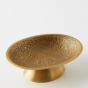 Plato y Tazón para Servir, Vajilla, Tazones de Diseño, Acabado Hecho a Mano, Diseño Rústico para Alimentos, Decoración de Interiores, Material Sólido - Product Image 2