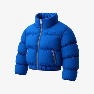 Manteau d'hiver matelassé pour homme avec logo personnalisé, épais, chaud, respirant, prix abordable, coupe oversize, style décontracté urbain - Product Image 1