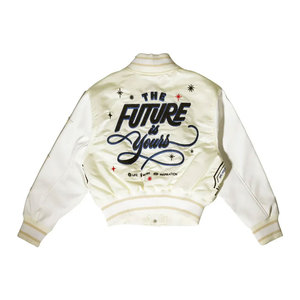 แจ็คเก็ต Letterman ทรงปกติ ปักลาย มีฮู้ด บุขนสัตว์ แจ็คเก็ตกันหนาวสำหรับผู้ชาย ลายการ์ตูนปะติดด้านหน้า ปรับแต่งได้ - Product Image 5