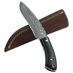 Couteau multifonctionnel de survie, de camping et de chasse en acier damas fait main par Imperial Enterprises - Product Image 4