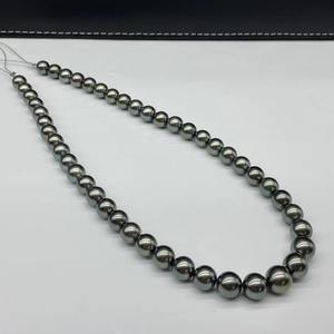 Collier de perles de ballon d'eau douce pour femmes, style rétro français, pour chaîne Xiaomi, perle extraterrestre à forte luminosité, bijoux de luxe - Product Image 4