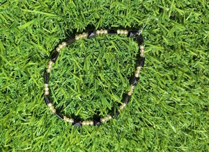 Bracelet en moissanite jaune rond et noir fantaisie de 3 mm, fait main pour bijoux de mode - Product Image 2