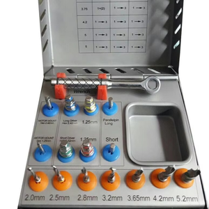 Premium Dental Implant Kit Surgical Grade Stainless Steel Tapered Osteotomy Drills <b>Set</b> For Advanced Implantology Surgery - Product Image 3