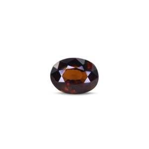 Natural Hessonite Gomed 7.6 Carat Oval Cut Loose Gemstone for Fine Jewelry - Product Image 1