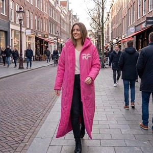 <b>Waterproof</b> Swim <b>Parka</b> Windproof Recycled Surf Poncho Warm <b>Coat</b> Water Repellent Oversized Sherpa Lining Jacket - Product Image 6