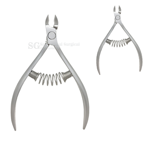 Cortaúñas Saar Global de Acero Inoxidable Quirúrgico, Apertura de Mandíbula Ancha, Duradero, Ligero, Cuchilla Plana y Afilada, Profesional para Dedos y Pies - Product Image 3