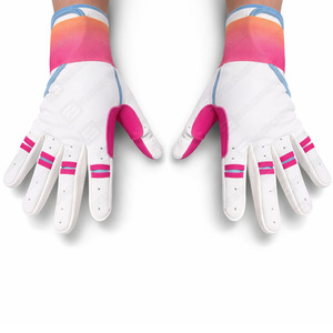 Gants de baseball en cuir robustes les plus vendus Options de taille de couleur personnalisées-Tailles pour jeunes adultes pour l'entraînement au bâton sportif - Product Image 2