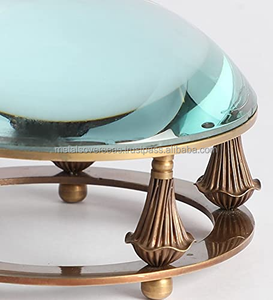 Loupe d'écran à main levée à cinq pattes en laiton antique dernière conception pour la lecture et l'inspection des pièces de monnaie - Product Image 3