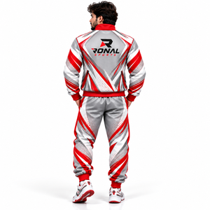 Survêtements de sport personnalisés avec logo pour hommes – Pantalons de jogging respirants style urbain hiver – Vente en gros - Product Image 4