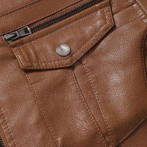 Chaqueta de Invierno de Cuero Vacuno para Hombre, Personalizada, con Logotipo Frontal, Ecológica y Transpirable, Hecha en Pakistán, al Mejor Precio - Product Image 4