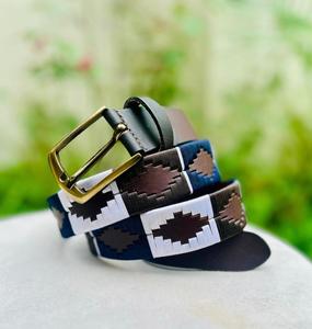 Ceinture en cuir véritable tressé à motif, boucle à ardillon, légère et durable, pour hommes et femmes, personnalisable dans toutes les couleurs - Product Image 6