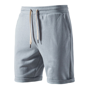 Casual Mens Shorts with Relaxed Tailoring <b>Drawstring</b> Waist Cotton Made Casual Shorts for a Custom Fit - Product Image 1