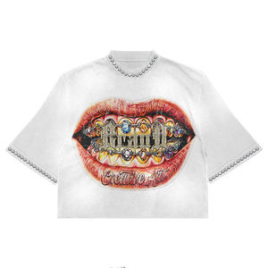 T-shirt tissé ample et oversize pour homme 2026 |   100% coton lourd |   Vintage High Street OEM - Product Image 2