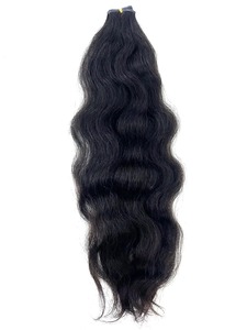 ผมแท้ Remy คุณภาพดีที่สุด แบบมองไม่เห็นรอยต่อ  หนาแน่นเต็มเส้น น้ำหนัก 100 กรัม/มัด สำหรับใช้ในร้านเสริมสวย มีจำหน่ายแล้ว - Product Image 1