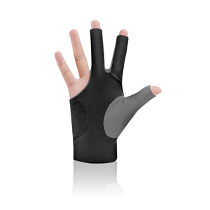 Guantes Antideslizantes para Billar y Snooker con Servicio OEM ODM 2026, Guantes de Billar de Alta Calidad Antideslizantes de 3 Dedos - Product Image 2