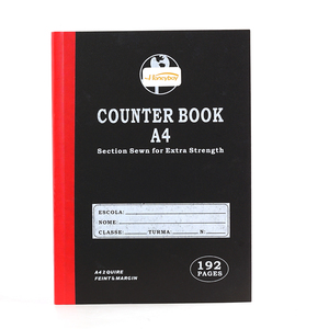 Section <span class=keywords><strong>de</strong></span> livre <span class=keywords><strong>de</strong></span> compteur A4 cousue pour la durabilité Carnet ligné professionnel <span class=keywords><strong>de</strong></span> 192 pages - Product Image 3