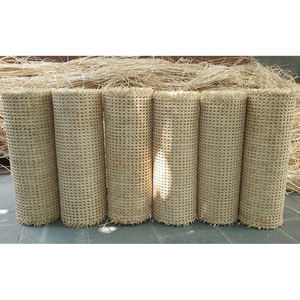 Best Quality Natural Bleached Vietnam <b>Rattan</b> Cane <b>Fabric</b> Roll Cane Webbing for Chair Furniture & Home Decoration - Product Image 1