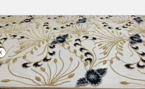 Tissu brodé de qualité supérieure pour la confection de Kurtis, de blouses et de vêtements décontractés, provenant d'un exportateur indien à bas prix. - Product Image 3