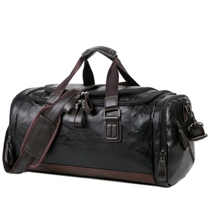 Factory Direct PU Leather Designer Duffle <b>Bag</b> Waterproof Fitness Duffel <b>Bag</b> <b>Overnight</b> Sports Duffle <b>Bag</b> - Product Image 1