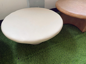 โต๊ะกาแฟคอนกรีตสีขาว ดีไซน์ทันสมัย สำหรับใช้งานกลางแจ้ง หรูหรา กันน้ำ ทนทาน รับประกันคุณภาพ - Product Image 5