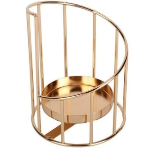 Elegante portavelas de metal para hogares modernos, cafeterías y decoración de eventos, portavelas personalizable al por mayor - Product Image 6