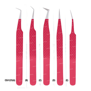 แหนบต่อขนตาปลายไฟเบอร์ พิมพ์โลโก้ได้ มุม 45 75 90 องศา แหนบนาโนกริป รับผลิตแบรนด์ส่วนตัว - Product Image 6