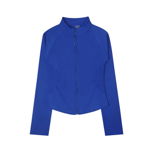 Custom Women Long Sleeve Zip Closure Shirt Casual Fashion Top OEM ODM Wholesale Clothing Long Sleeve Zipper Shirts - Product Image 6