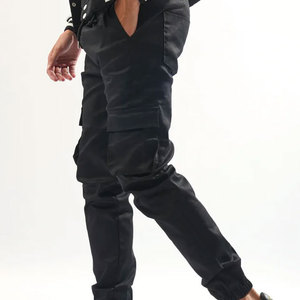 Top Selling Multi Pockets Fashionable Casual Wear <b>Lightweight</b> 100% Cotton Winter Summer Wear Breathable <b>Men's</b> <b>Cargo</b> <b>Trousers</b> - Product Image 4