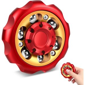 Fidget Spinner in Metallo di Precisione, Giocattolo Antistress e Antiansia, Strumento per Alleviare l'Ansia - Product Image 1