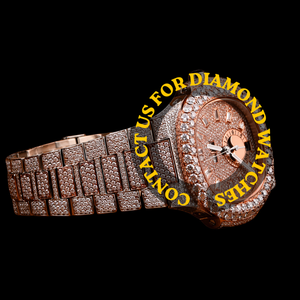 Montre homme chronographe personnalisée de haute qualité avec cadran carré, deux tons, diamants Moissanite, classique, en acier inoxydable - Product Image 2
