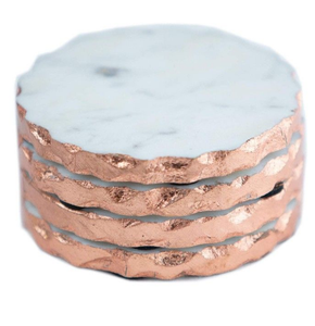 Sous-verres carrés personnalisés en marbre, supports uniques pour bière, café, thé, sous-verres en marbre pour boissons - Product Image 2